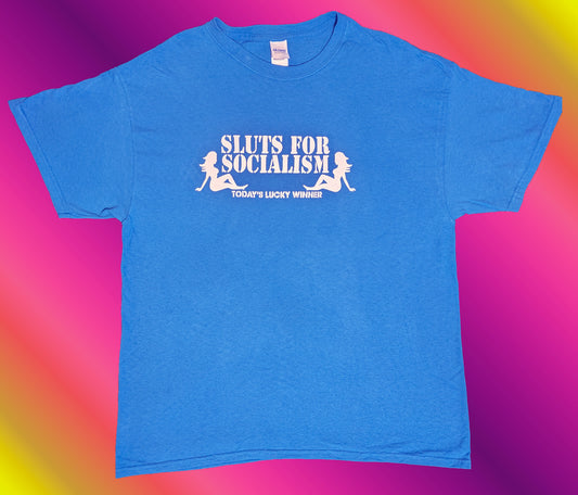 “Sluts for Socialism” T-Shirts Misprints
