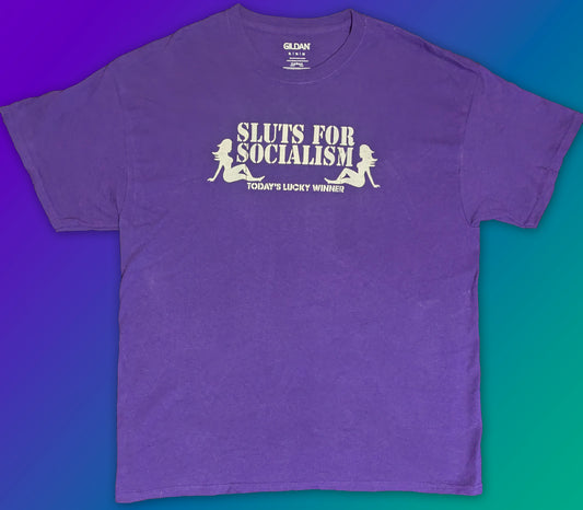 “Sluts for Socialism” T-Shirts Misprints