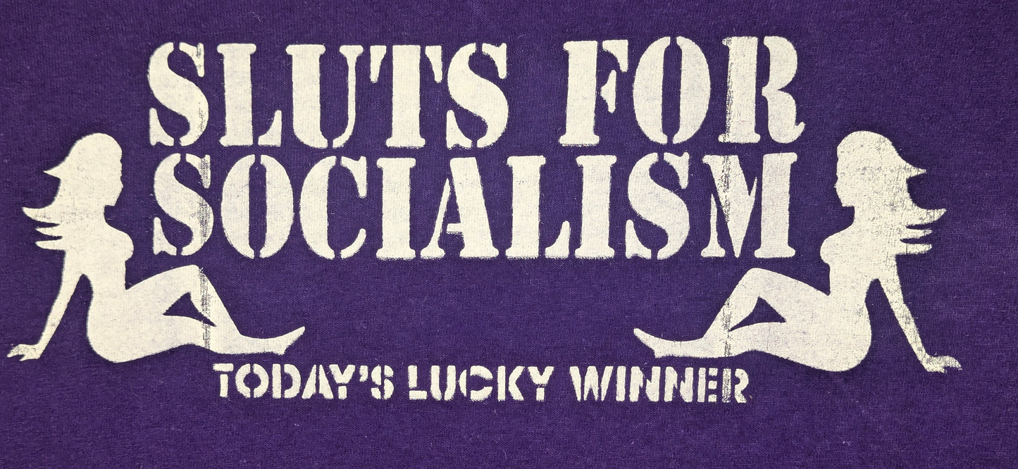 “Sluts for Socialism” T-Shirts Misprints